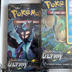 Pokemon TCG: Sun and Moon Ultra Prism Blister pack