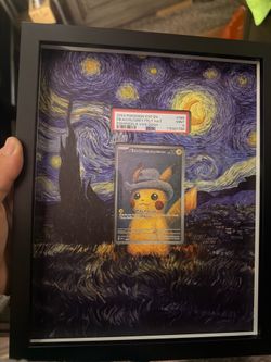 Pikachu Grey Felt Hat PSA 9