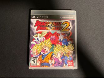 Vintage PS3 Dragon Ball Raging Blast 2 Disk Game