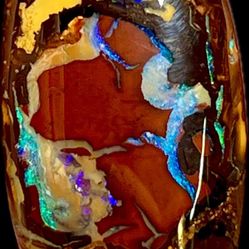 Australian Boulder Opal Yowah Nut Crystal 
