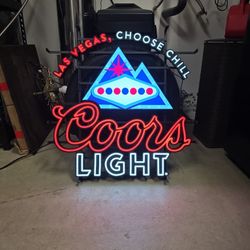 Coors Light Led Sign. 