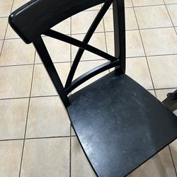 IKEA Ingolf farmhouse dining chairs