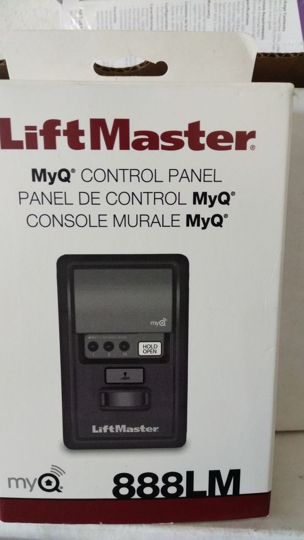 Liftmaster 888lm Myq Control Panel Security Garage Door Opener 20 00