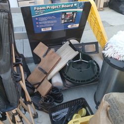 Hanging Corner Shelves And Christmas Tree Stand