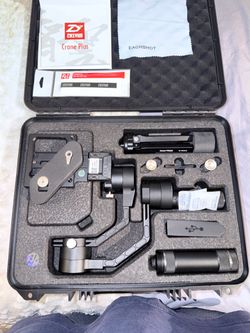 Zhiyun Crane 2 CRA01 3-Axis Camera Gimbal Stabilizer Kit w/ Hard Case & Accessories