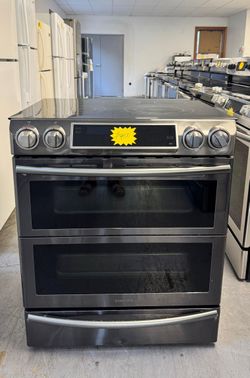  Samsung Electric Double Oven Stove 31 Wide Works Perfectly 1216 Hartford Turnpike Vernon CT 