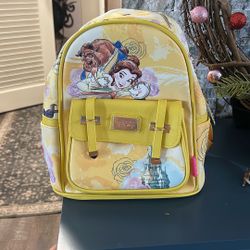 Beauty And The Beast Bookbag Purse Brand New