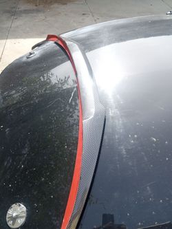 Carbon Fiber Car Trunk Spoiler