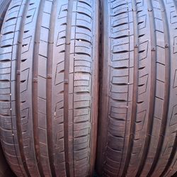 2 semi New Tires 195/65r15 🤑 free Installation ‼️
