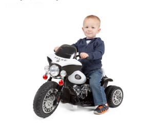 Kids Electric Ride-On Police Motorcycle