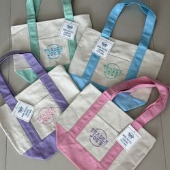 Trader Joe’s Pastel Mini Tote Bags - 4