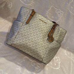 Metallic Michael Kors Purse 