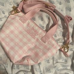 loveshack fancy x pink bag