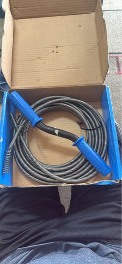 Kobalt Drain Snake Auger Cable with Handles