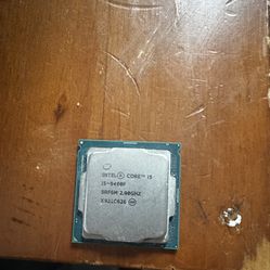 INTEL CORE  i5-9400F