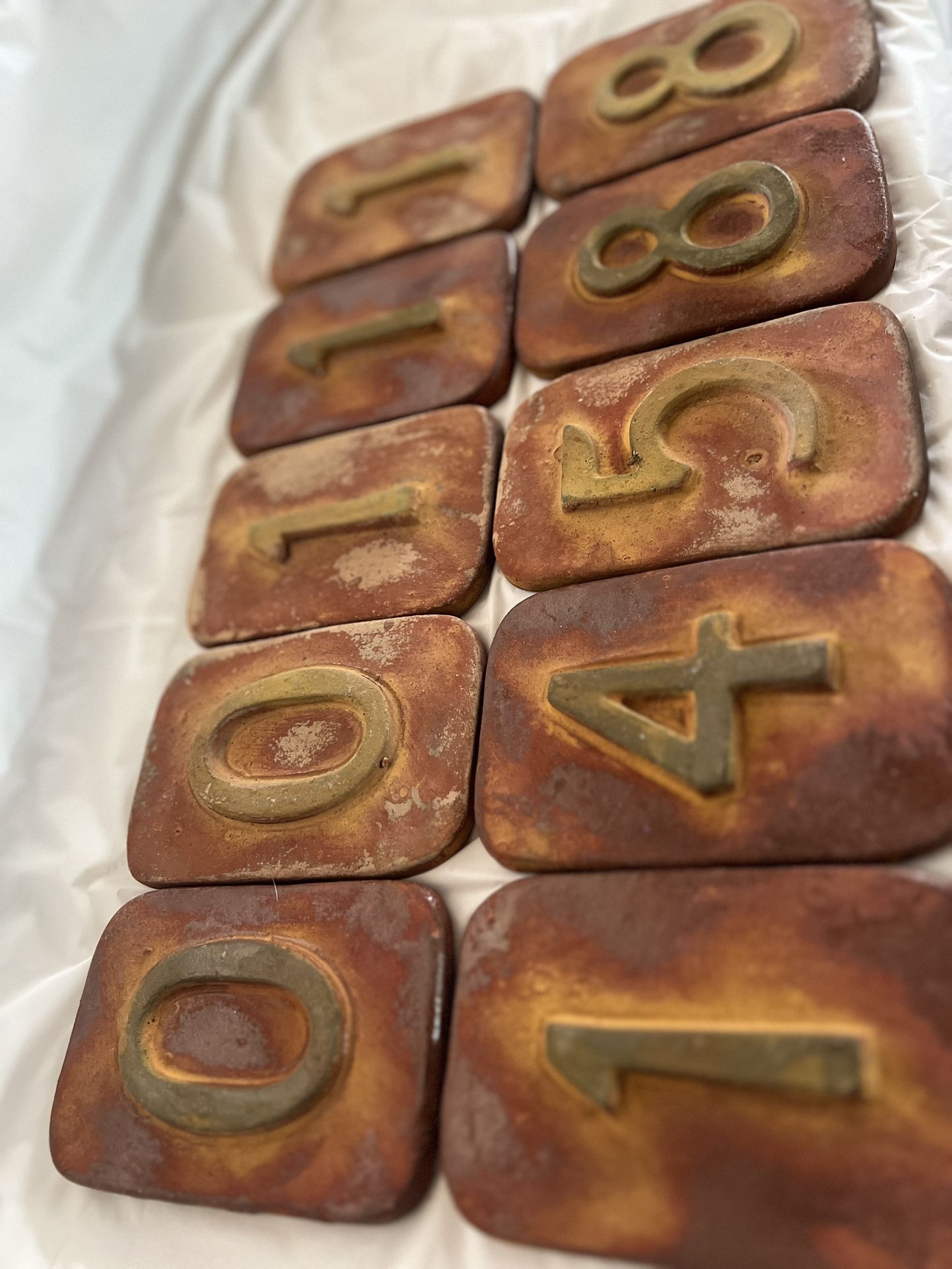 Ceramic Address Tile Numbers