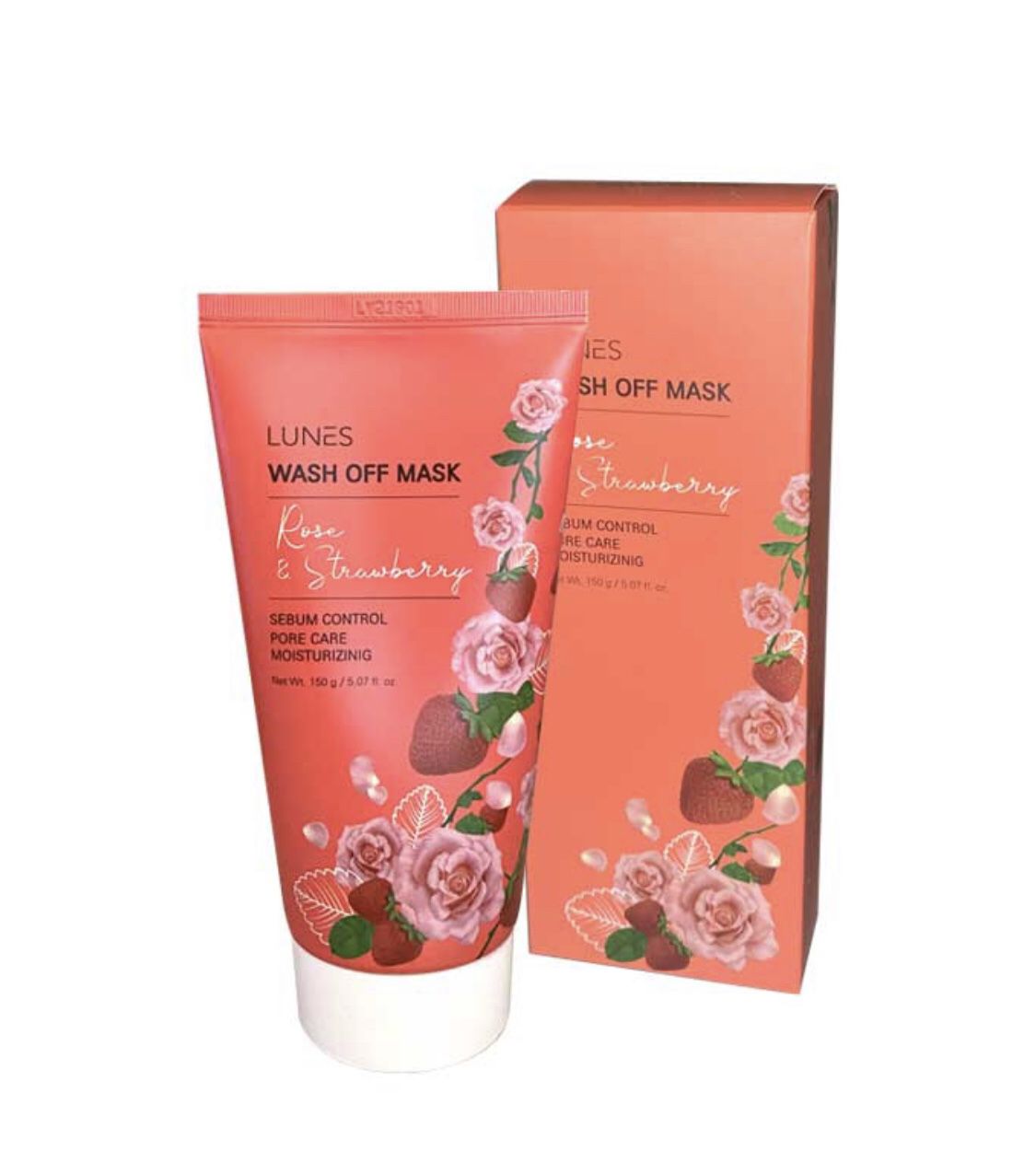 Wash Off Mask Strawberry And Rose