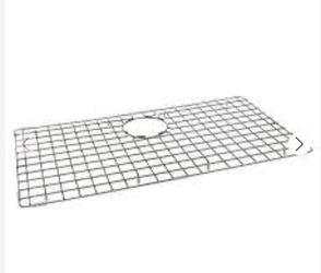 Kitchen Sink Protector Metal Grid With Clear And Black Leg Protectors BEST OFFER TAKES IT!