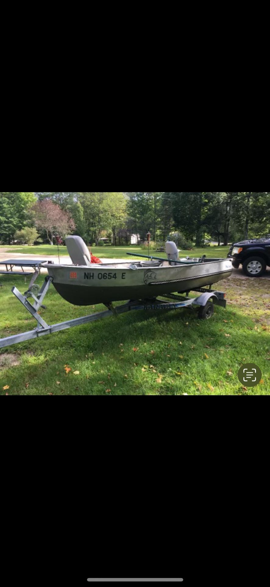 12 Ft Aluminum Rowboat