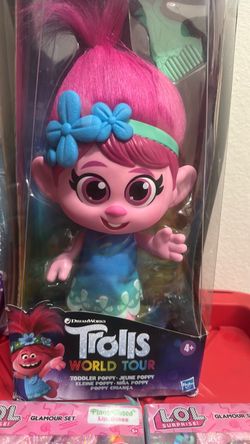 NEW Trolls World Tour Toddler Poppy Doll – $20 💕🌈
