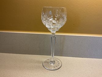 Crystal wine glasses