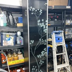 IKEA Bookcase With Glass Door 