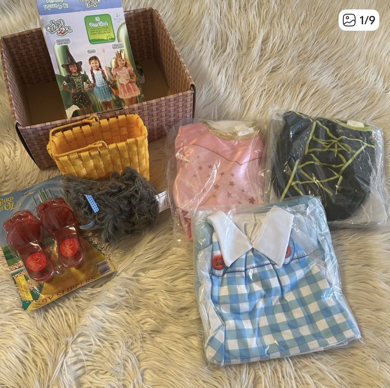 Girls 3 In 1 Wizard Of Oz Costumes