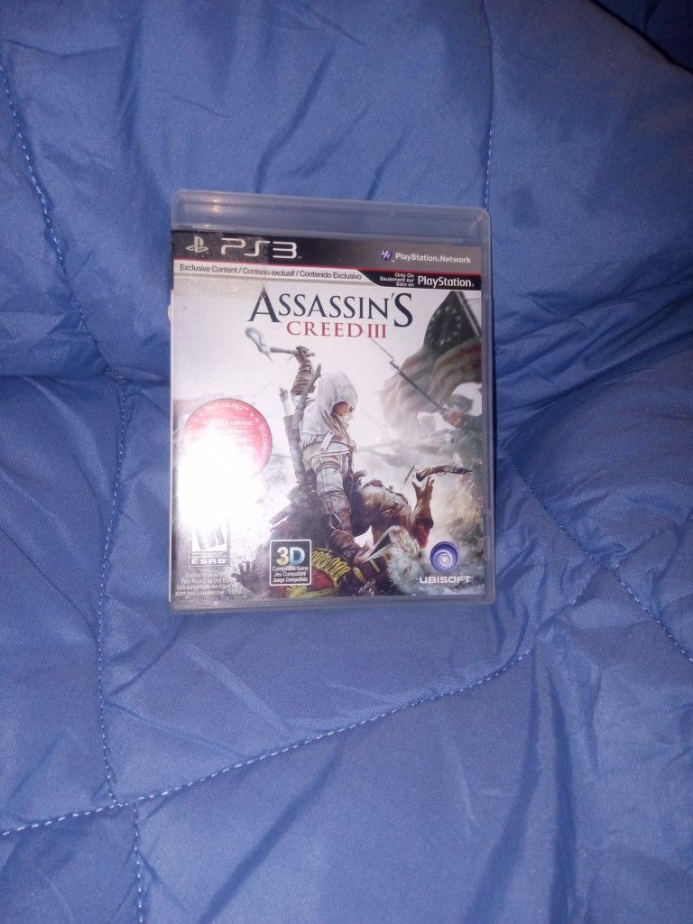 Assassin's Creed III Playstation 3