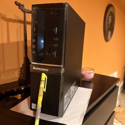 Lenovo desktop With  Two 22 Monitors