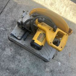 chop saw dewalt 
