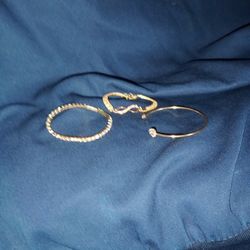 Golden Yellow 3 Bracelet Set