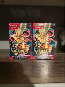 Pokemon TCG ascended heroes booster bundle