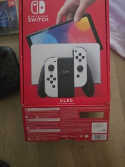 Nintendo Switch OLED White Console Box