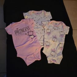 3pk Babygirl Onesie Set