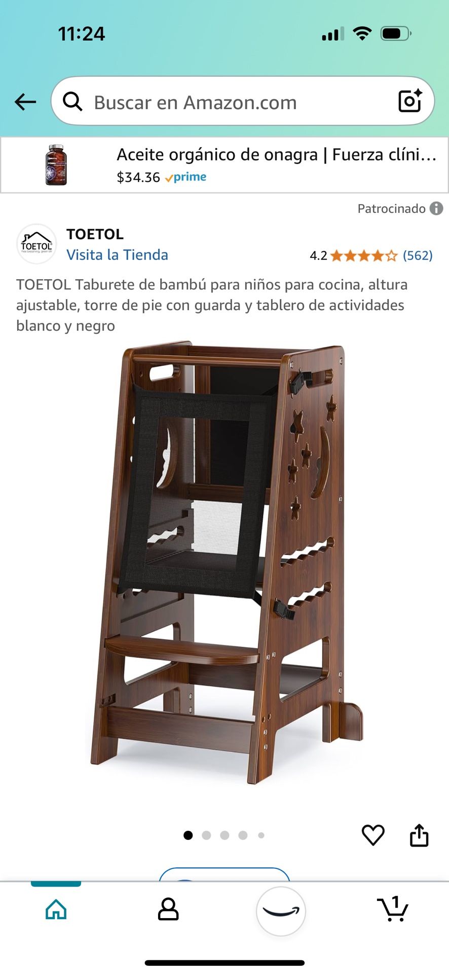 Bamboo Children’s Step Stool