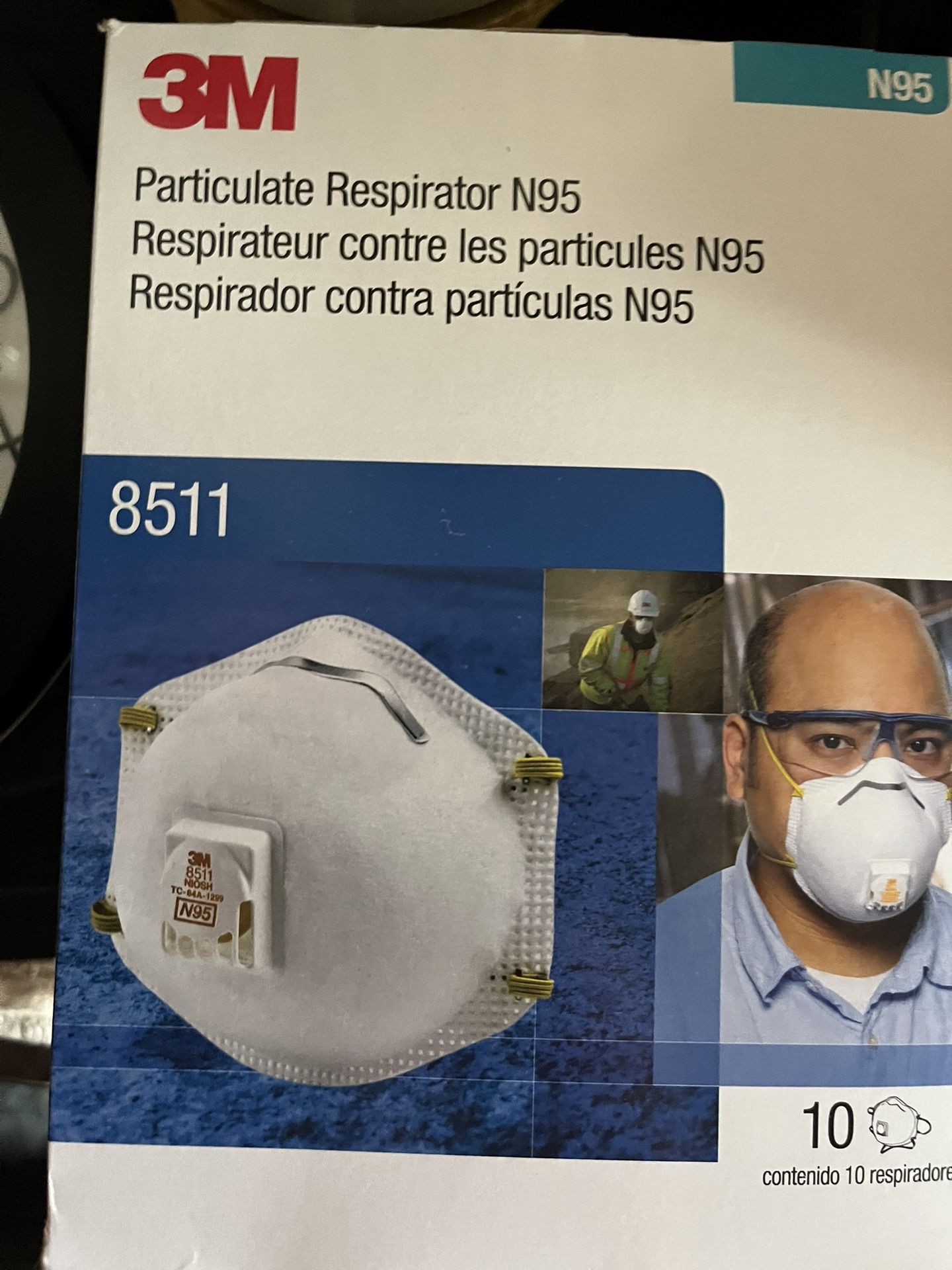 New In Box 3 M. N95 Masks 
