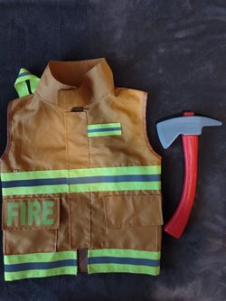 Firefighter Vest with Props