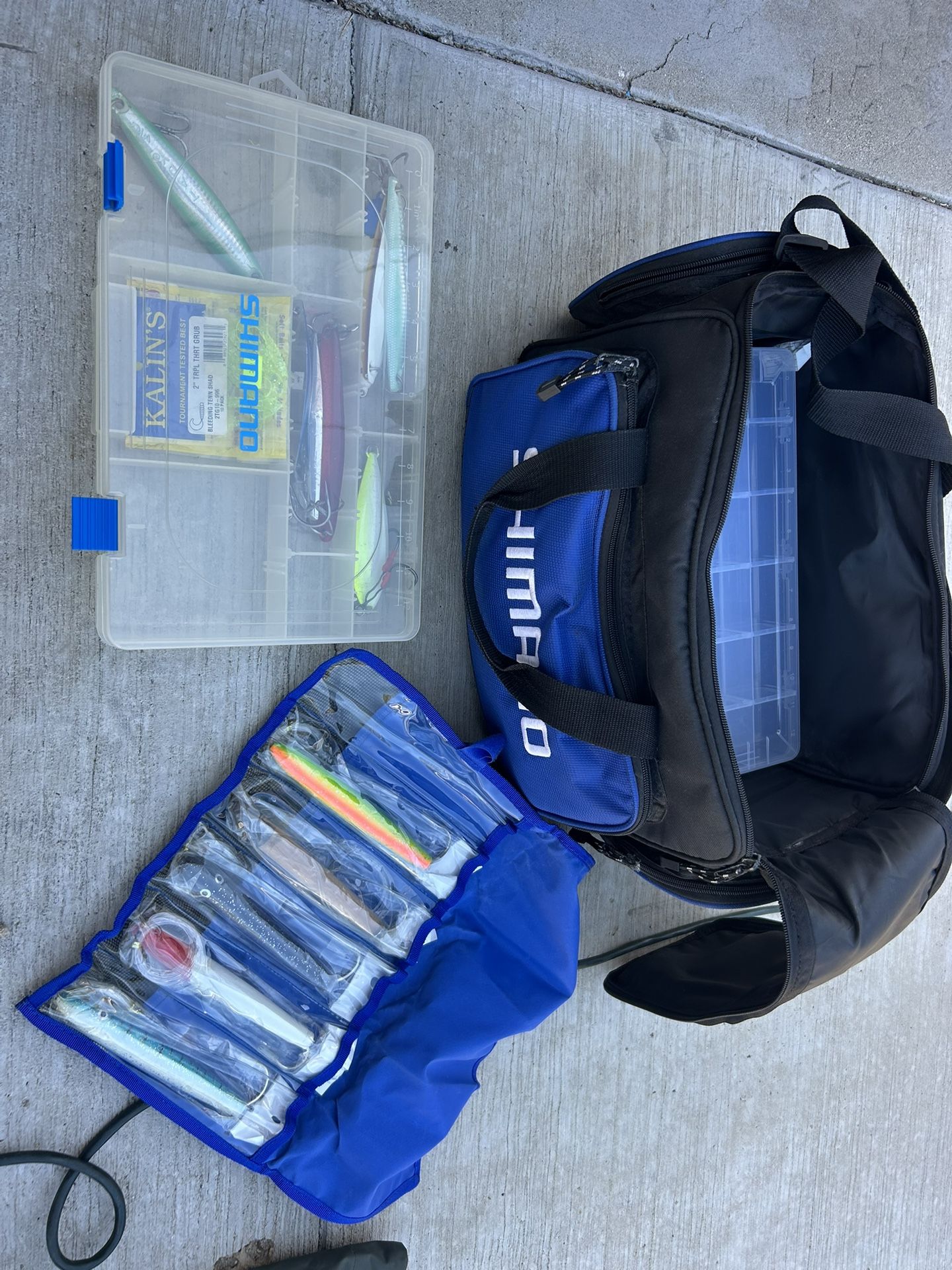 shimano fishing bag