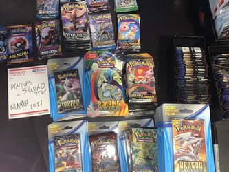 Various Pokemon Packs