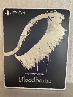 Bloodborne Steelbook Case PS4 (NO GAME DISC) "CUSTOM"