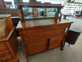 American Oak Sideboard d