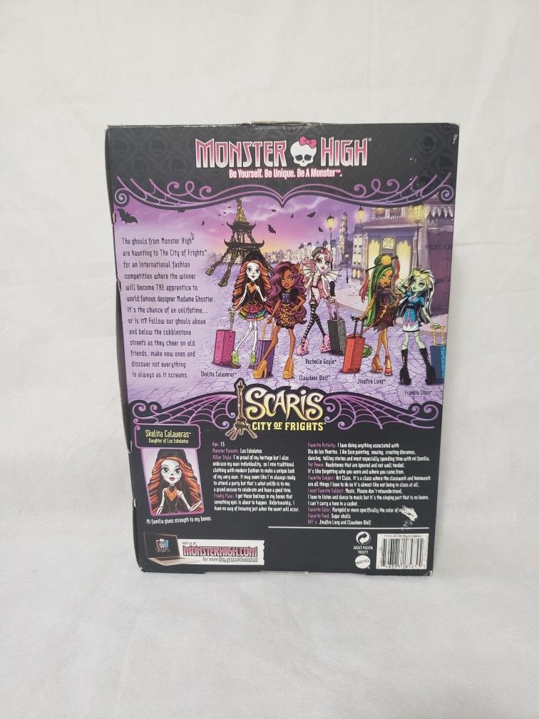 New Monster High Doll Skelita Calaveras