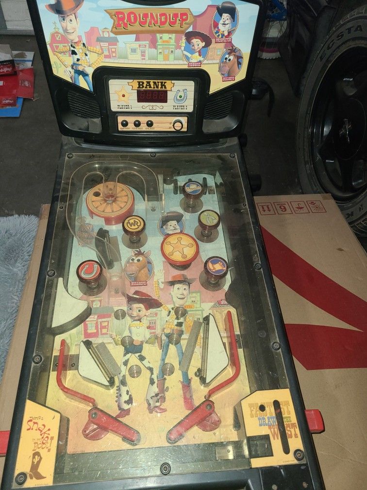 Vintage Disney Toy Story Pinball Game