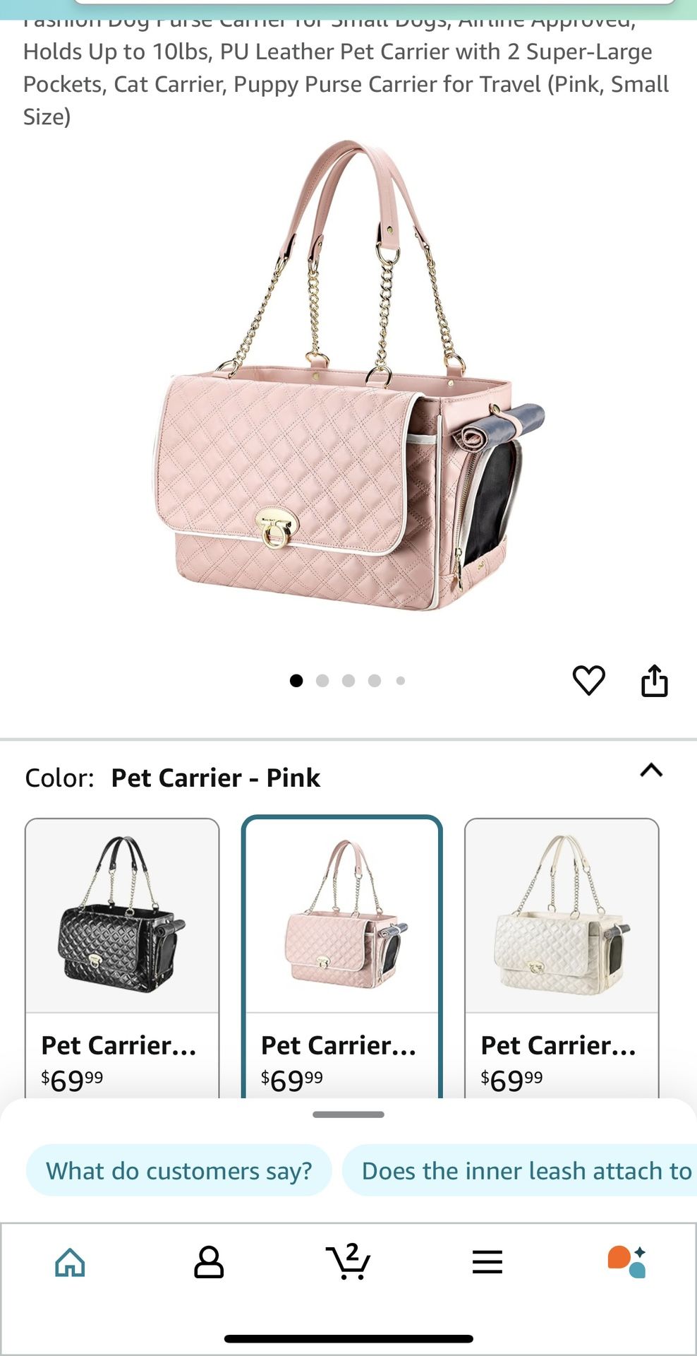 Dog/cat Carrier