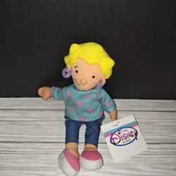 Disney Store Plush Bean Bag Doug Pattie Plush Kids Collectible Stuffed Toy