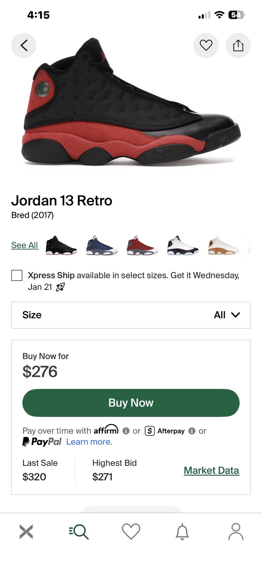 Jordan Bread retro 13’s