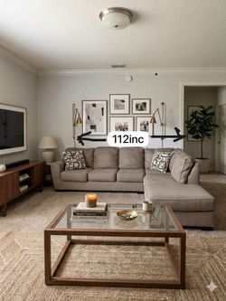 Free delivery L shaped sectional sofa/couch