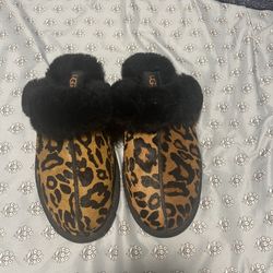 Brand New Cheetah Print UGG Slippers 