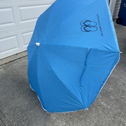 2 - 6ft Beach Umbrellas 