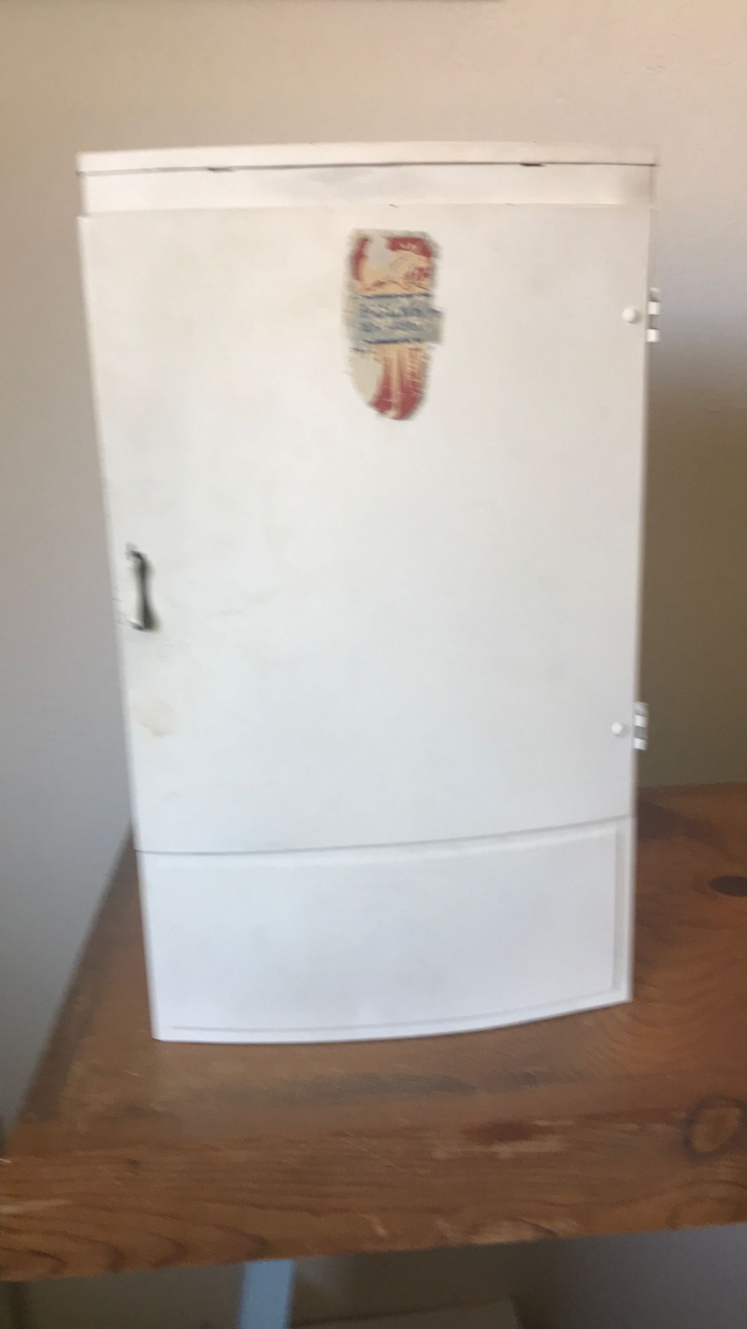 Vintage Metal Toy Refrigerator 1950’s